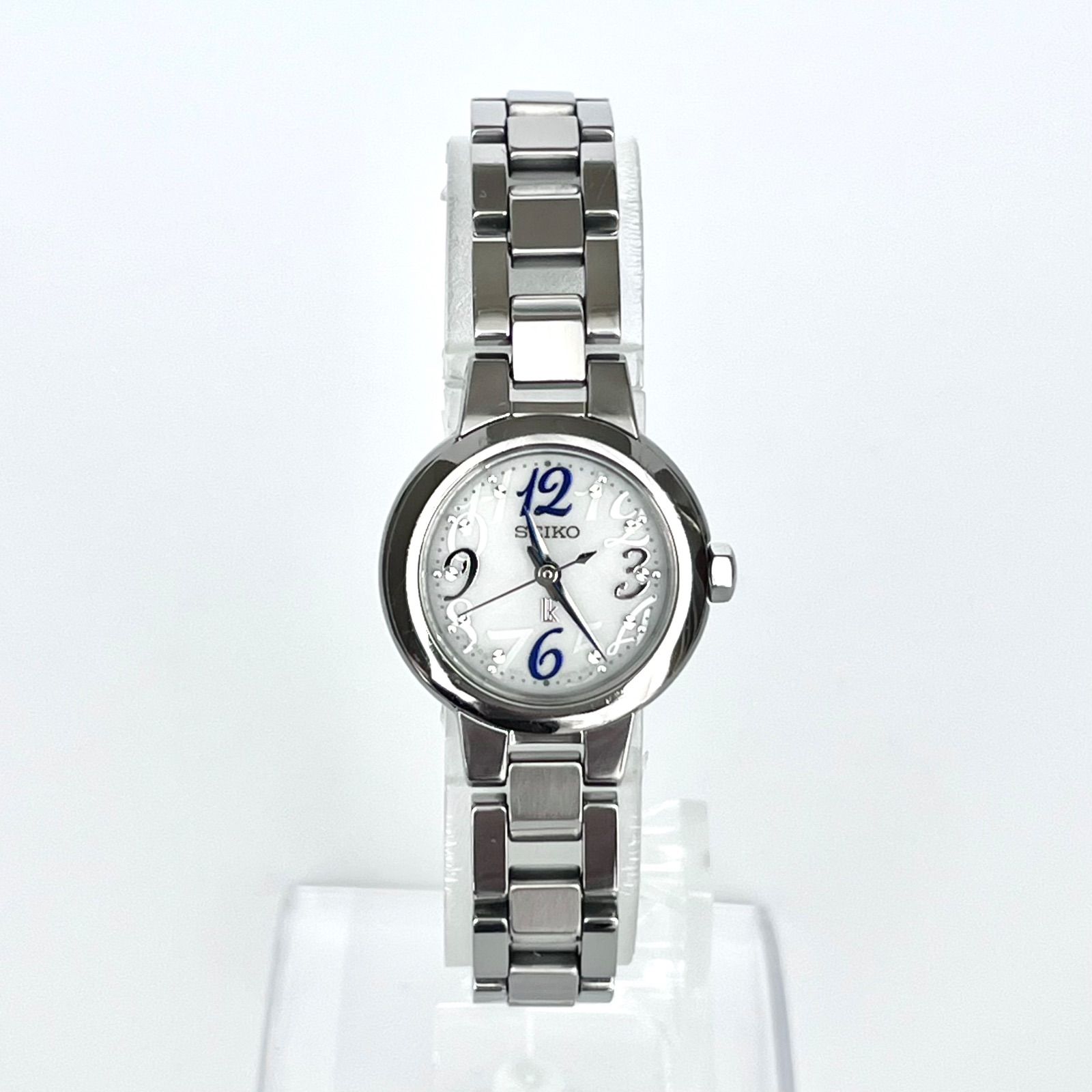 【美品】セイコー ルキア レディース腕時計 SEIKO LUKIA 稼働品 セイコー ルキア レディース腕時計 ネイビー文字盤
