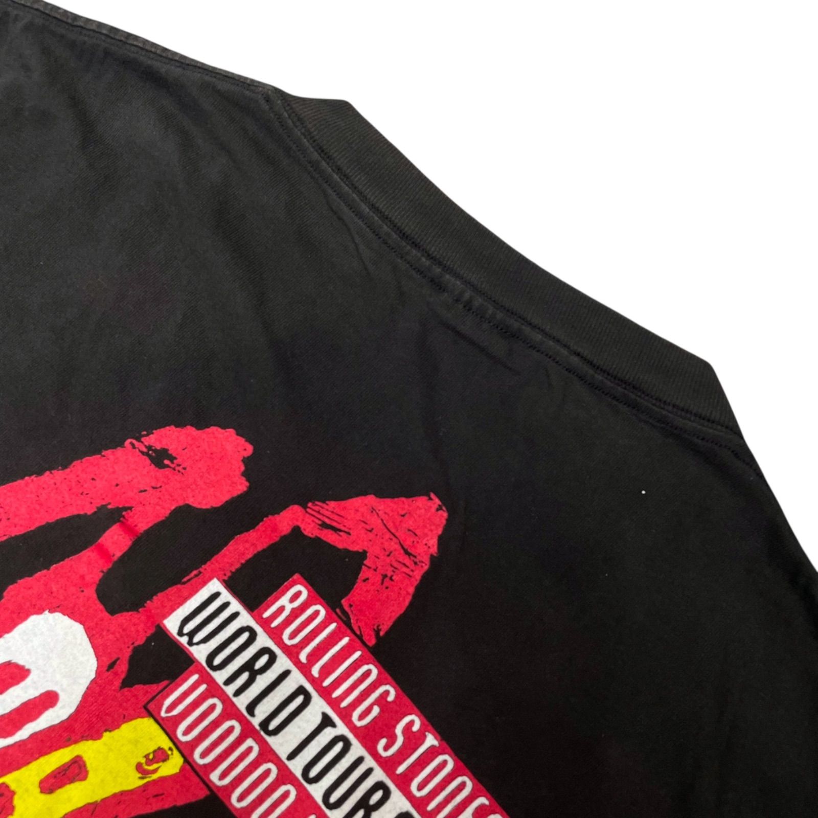 VINTAGE】90s THE ROLLING STONES VOODOO LOUNGE RIP&TAN T-SHIRT 