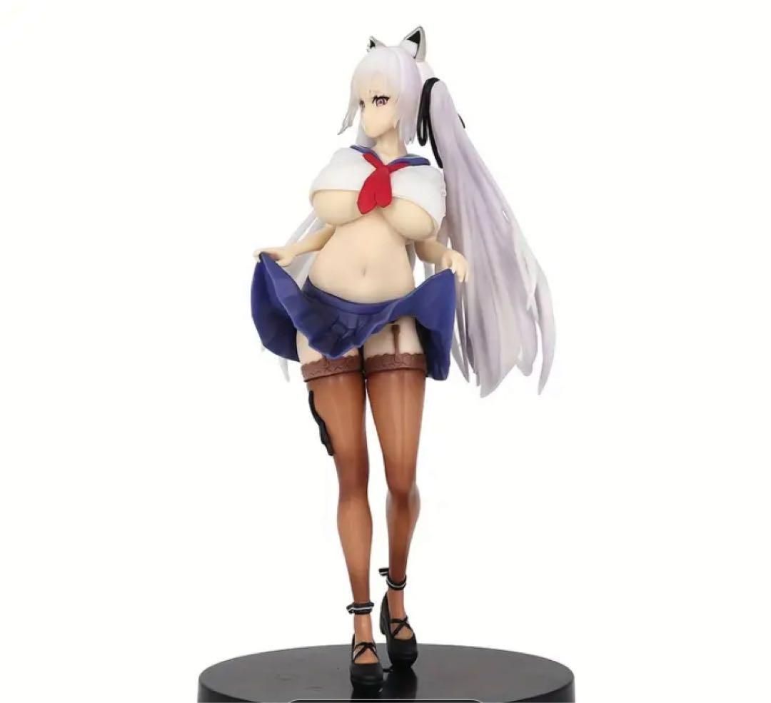 アルヴィナちゃん 制服猫耳 サイズ26cm セクシーフィギュア　箱有り