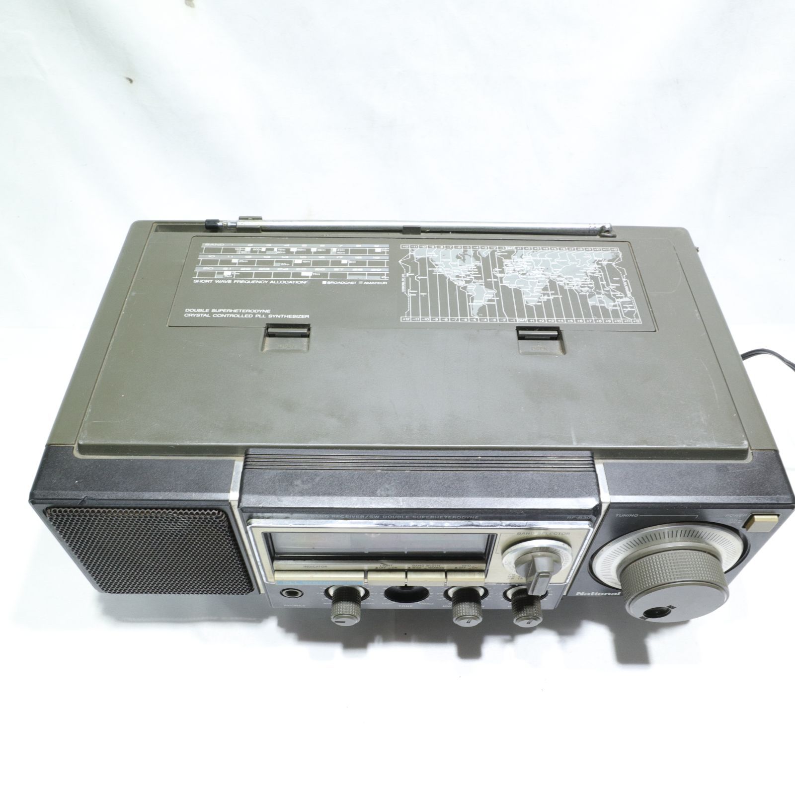 受信 済 ジャンク扱 National ナショナル Panasonic RF-B30 M MW SW 3BAND BCLラジオ BCLラジオ ワールドラジオ 昭和アンティーク