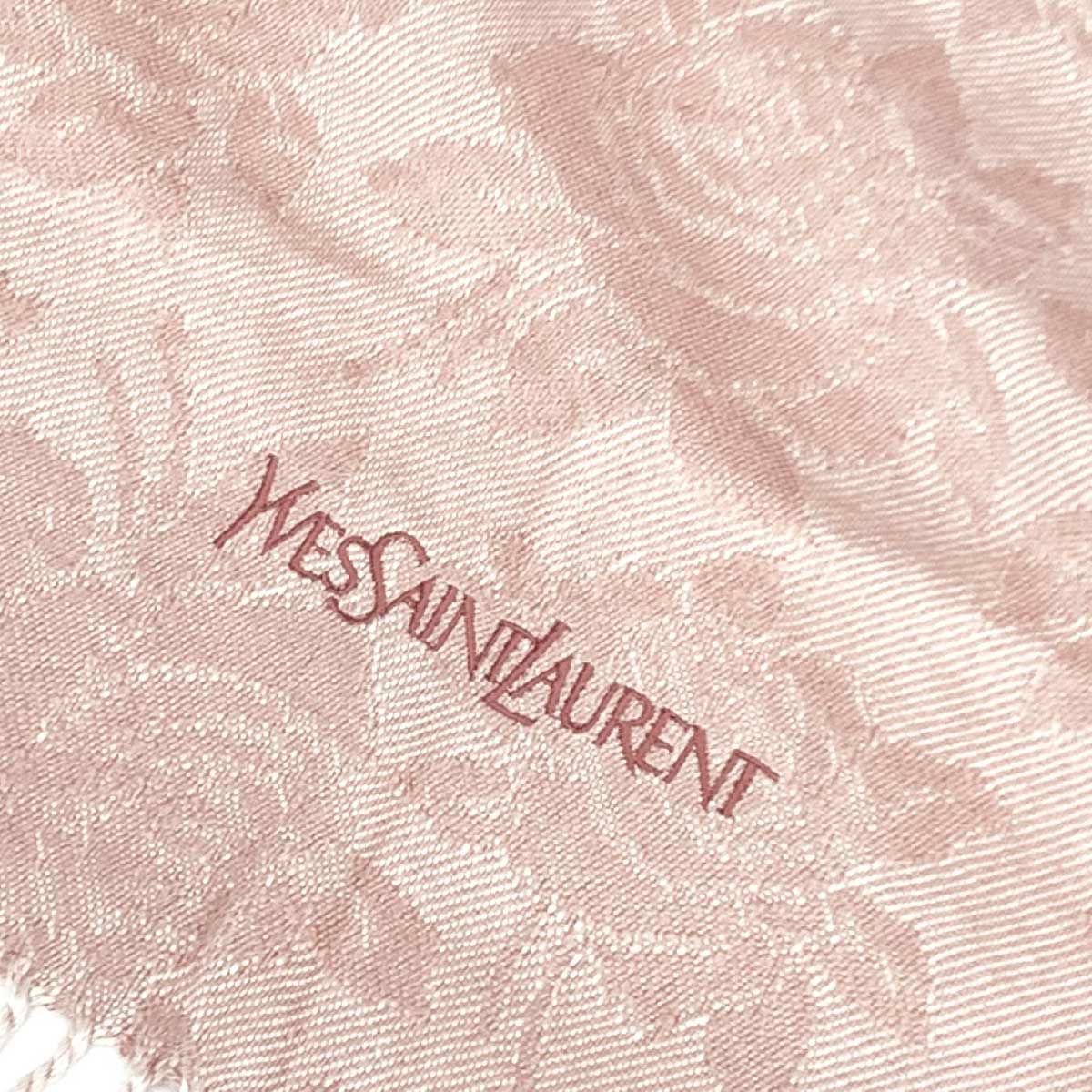 YvesSaintLaurent(YSL) イヴサンローラン ブランケット ピンク