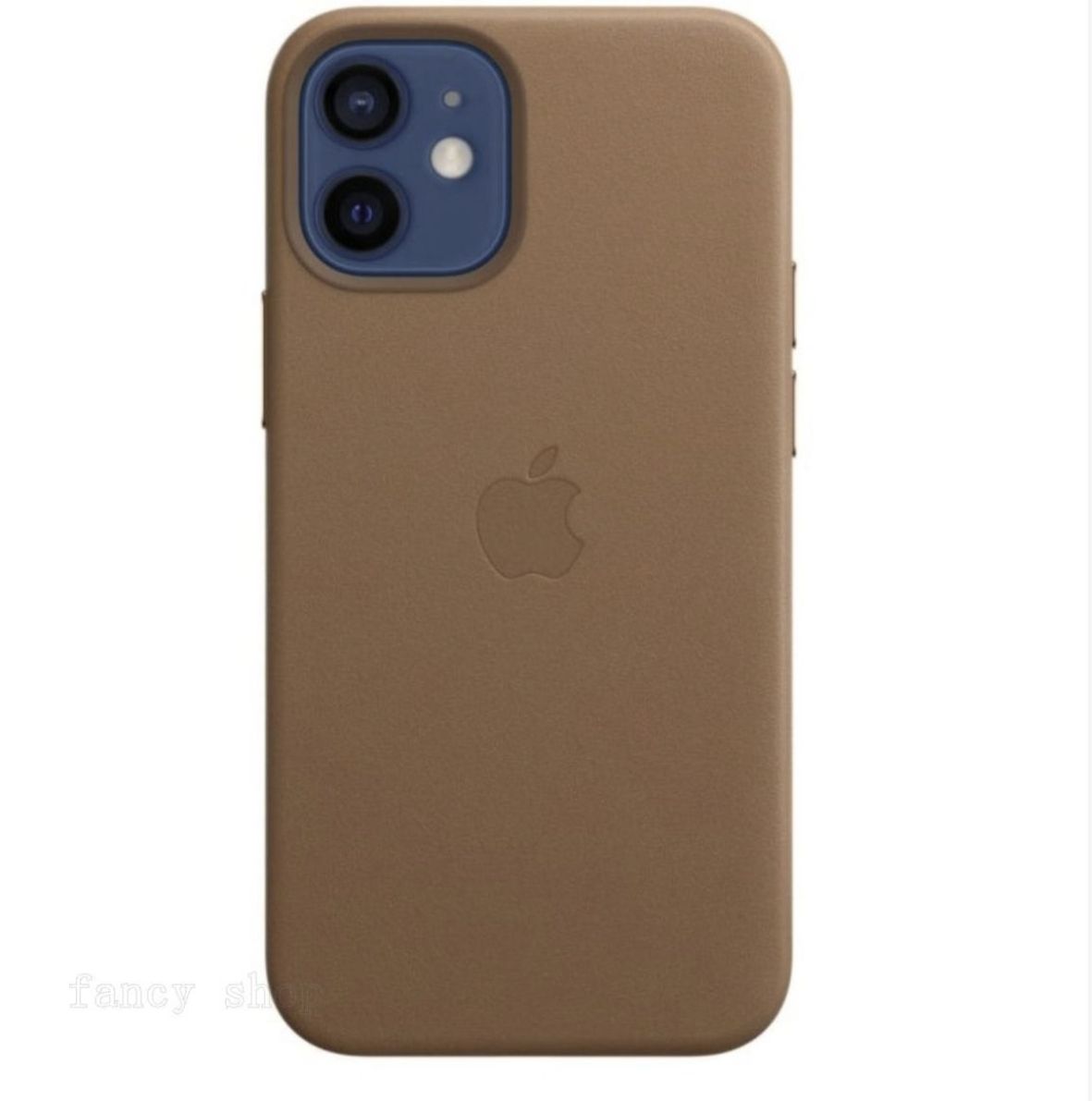 新品、未使用Apple 純正 iPhone12 mini レザーケース サドル
