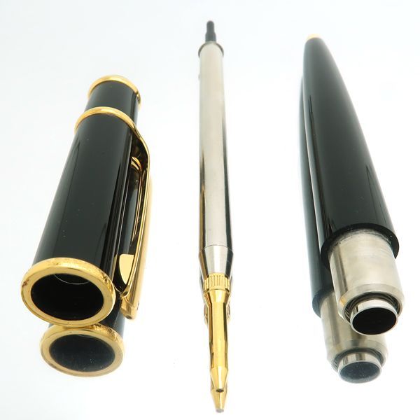 Cartier ディアボロ シャープペンシル 0.7mm ツイスト式 ブラック GP