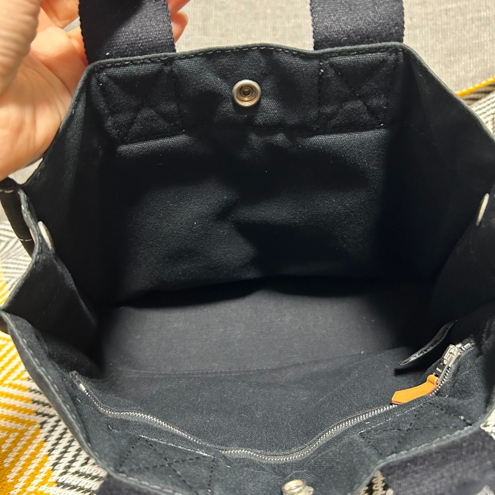 美品✦定番人気色✦HERMES エルメス フールトゥ PM BLACK 黒 トート 
