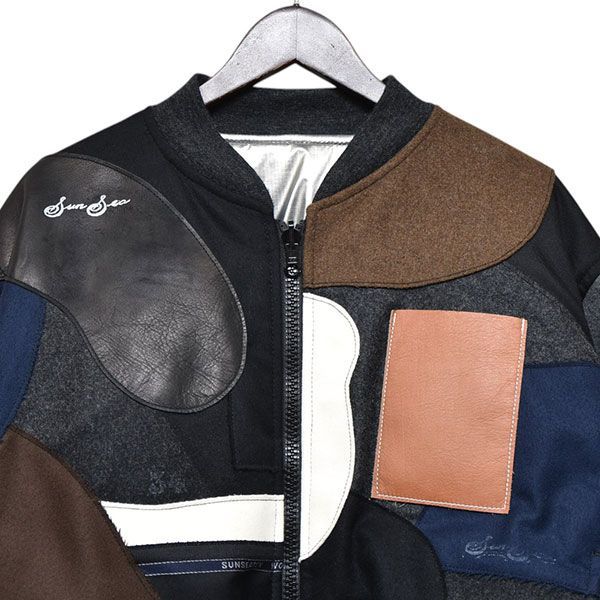 SUNSEA サンシー 2022AW armour reversible blouson
