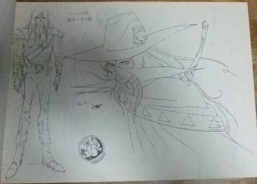 s1322【INORI GOYA 封筒入り】吸血鬼ハンターD 設定資料集 全40