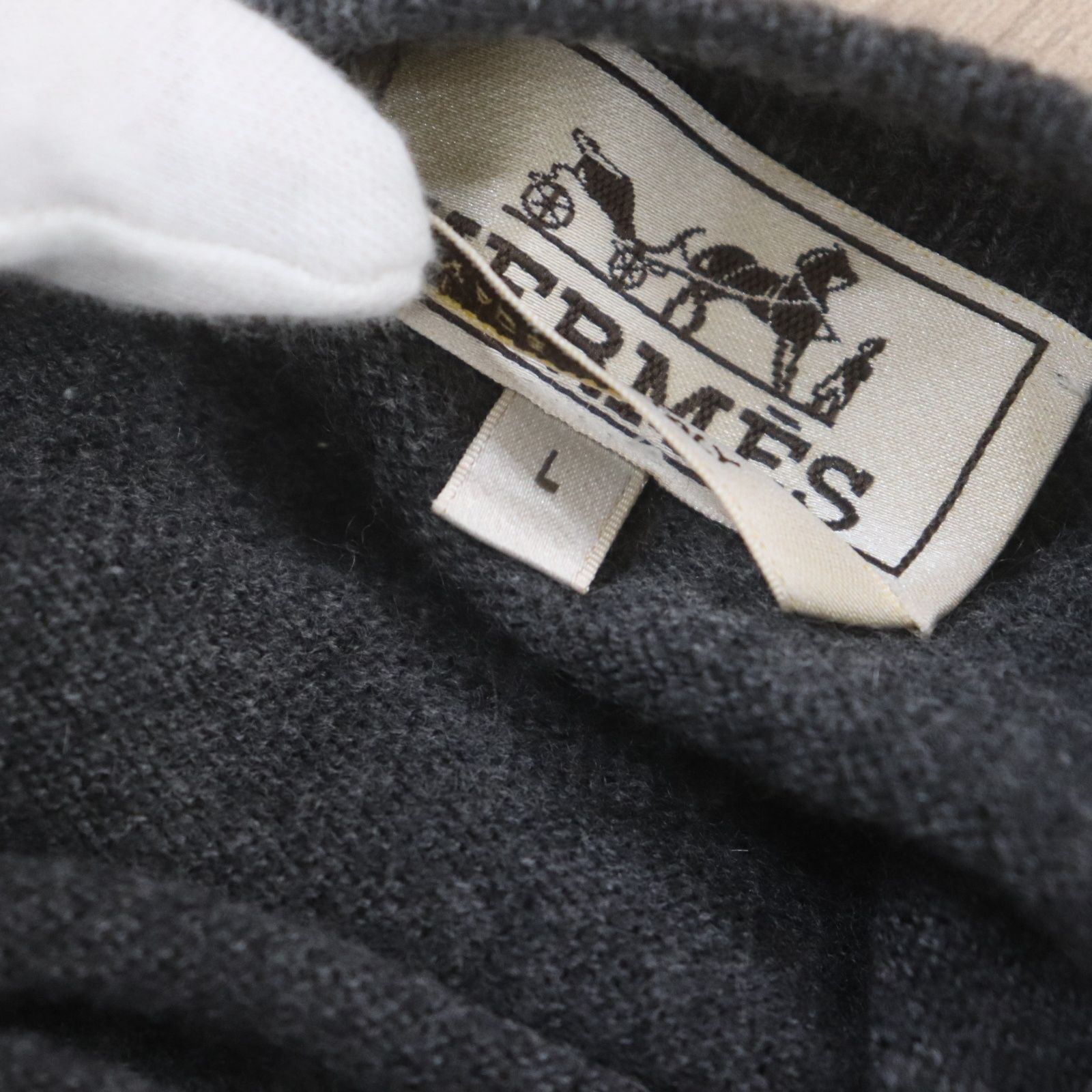 ITCYNFMY53QS 未使用 Hermes エルメス シェーヌダンクル ニット 