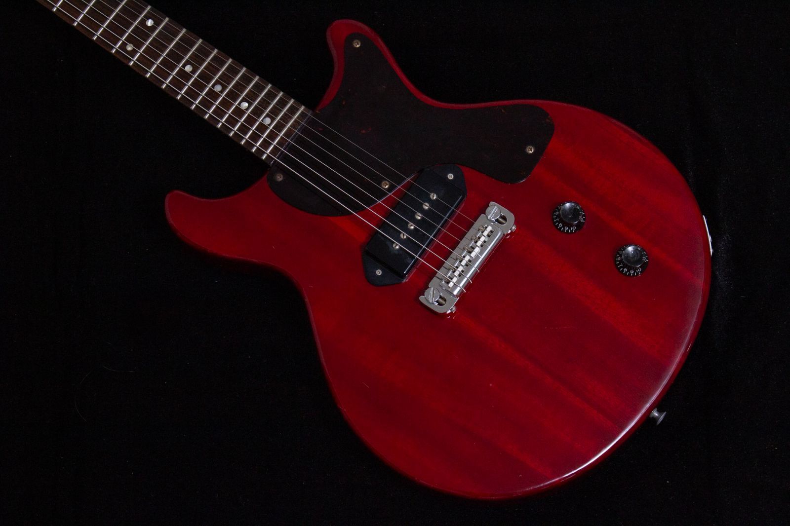 ウルフギャングタイプ エレキギター ブラック 高品質コンポーネント