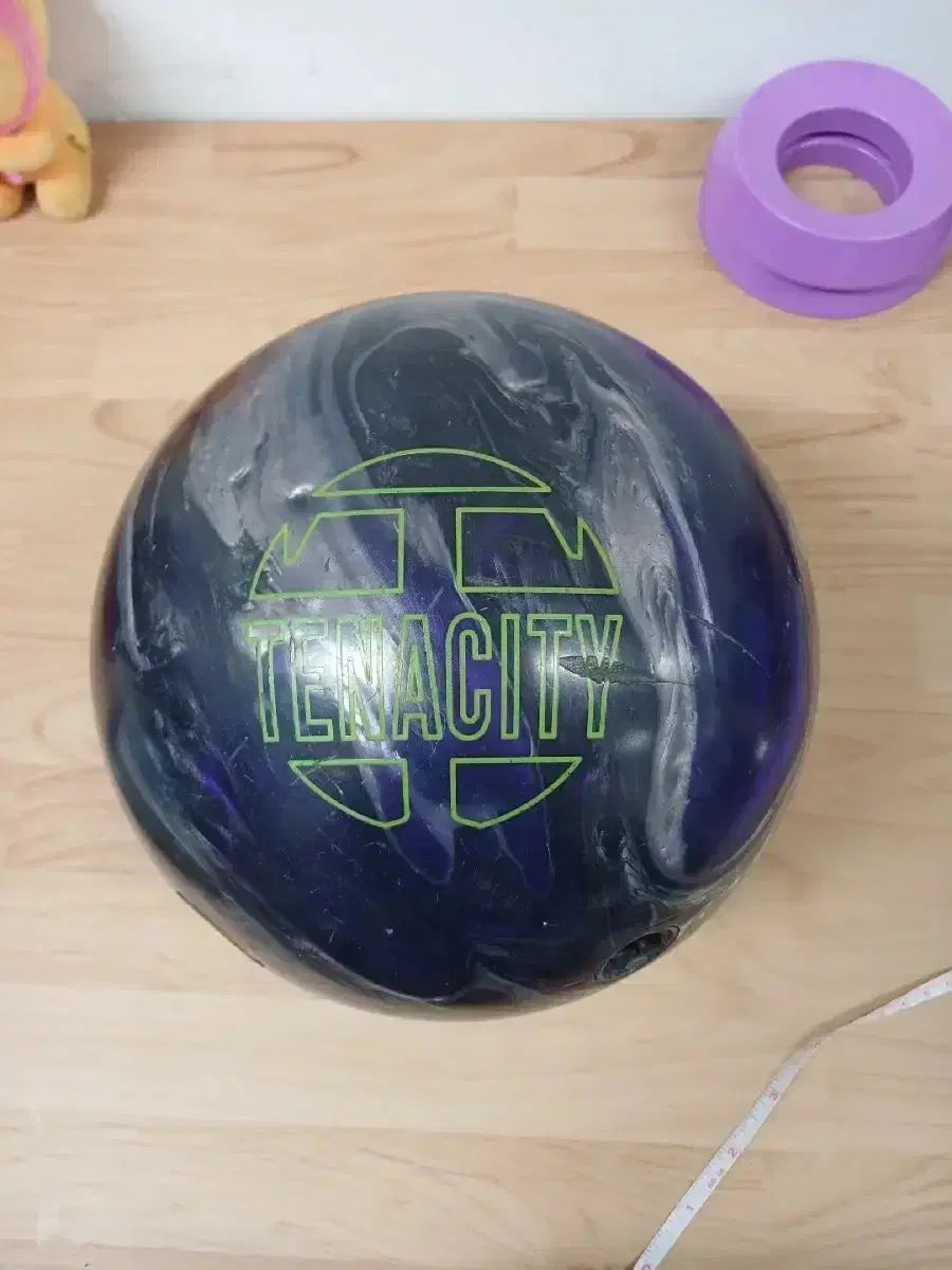 TENACITY ボウリングボール 紫色 USBC認証　15ポンド軽め TENACITY ボウリングボール 紫色 USBC認証 15ポンド軽め mebius
