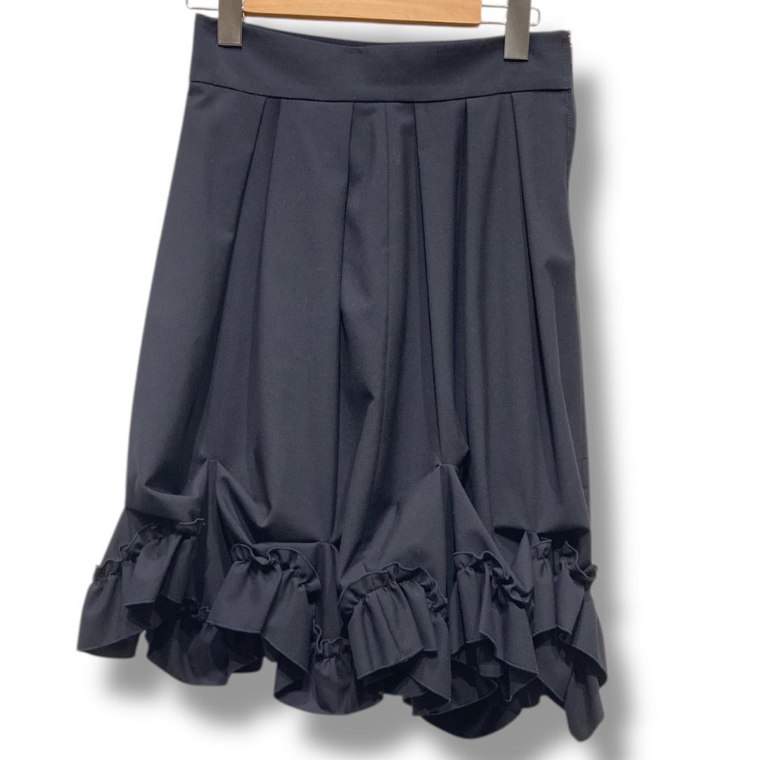 美品 FOXEY NEW YORK ナイロン系 膝丈 フリーダムスカート