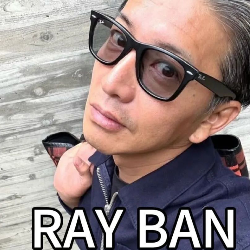 全新 Ray Ban レイバン 木村拓哉様WAYFARER ブラックライト