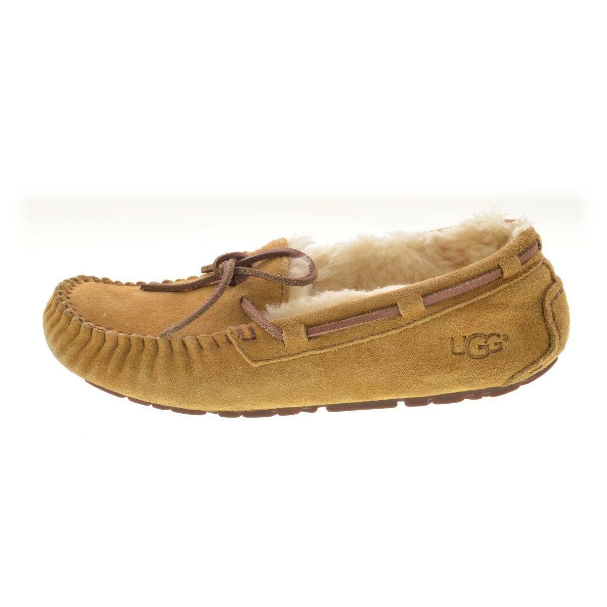 22cm【UGG】5612 DAKOTA ムートンモカシン スリッポンレザー