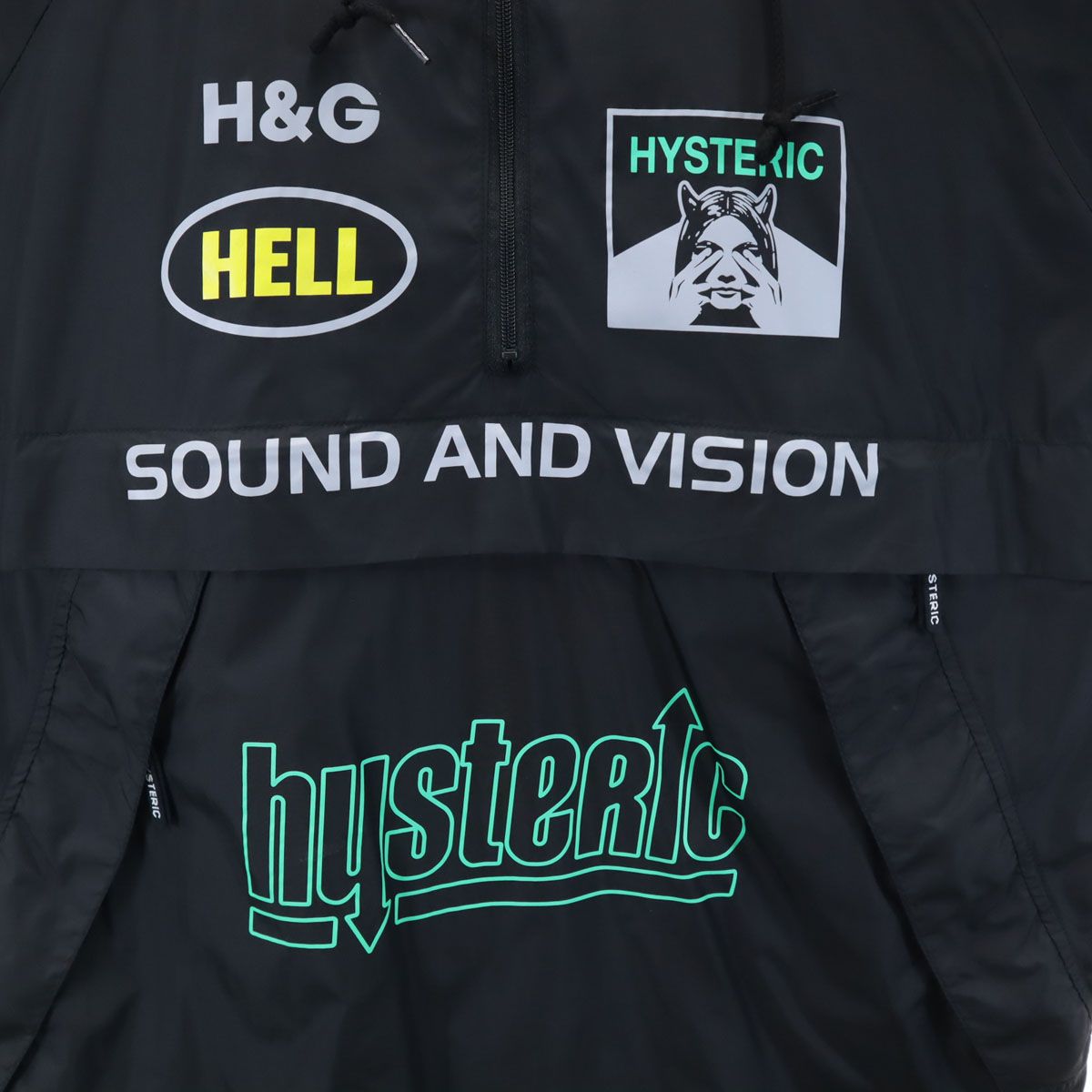 HYSTERIC GLAMOUR ヒステリックグラマー 日本製 長袖 アノラック 