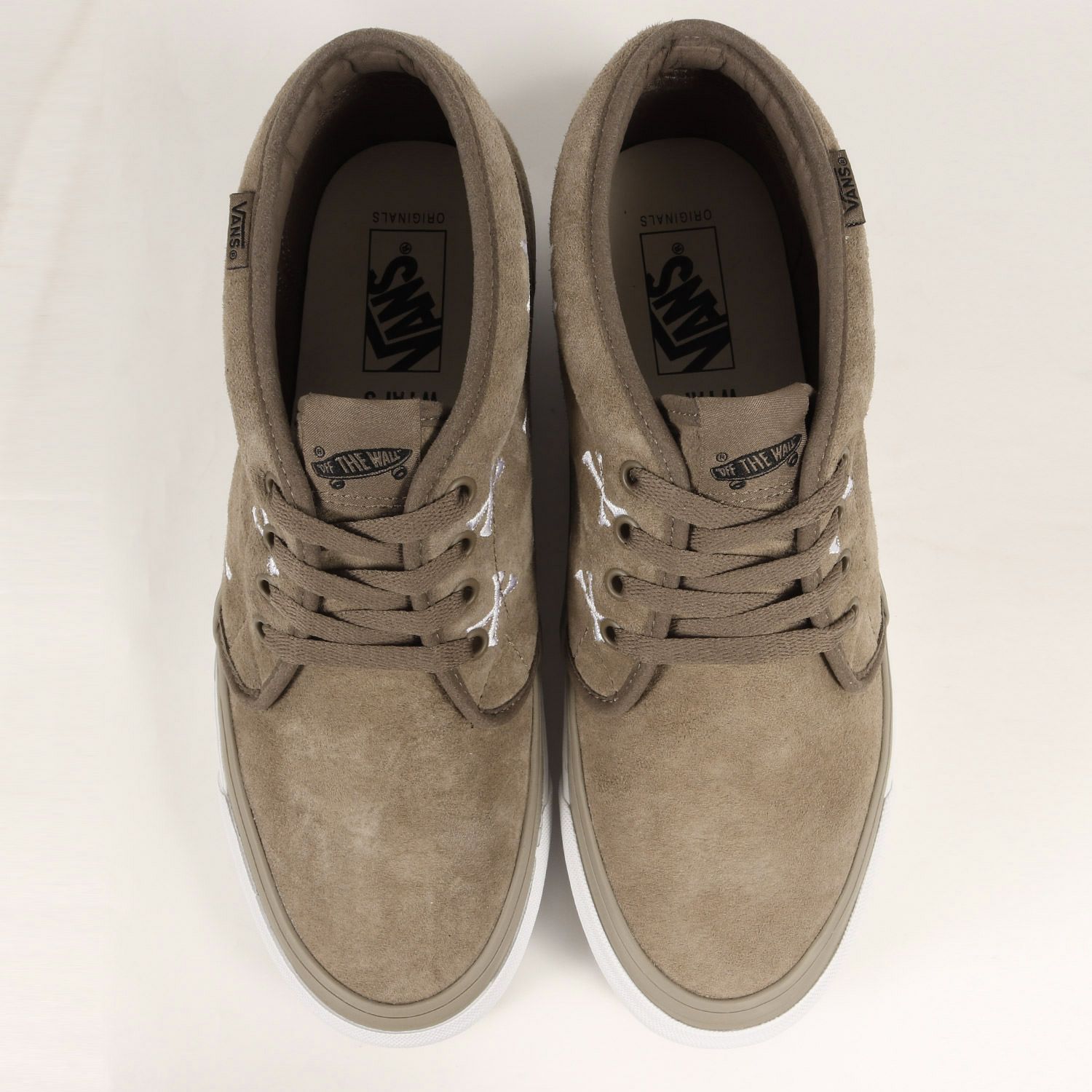 新品 WTAPS ダブルタップス VANS VAULT OG CHUKKA LX CROSS BONES COYOTE 22AW バンズ ボルト  クロスボーン チャッカ コヨーテブラウン サイズ：US10.5 28.5cm スニーカー コラボ