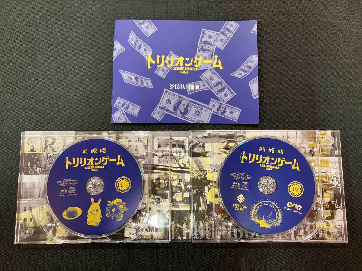 Blu-ray 4枚組】「トリリオンゲｰム Blu-ray BOX」目黒蓮 高品質 TCBD-1494