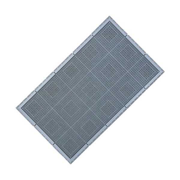 山崎産業 エバック サンステップマット 6 グレー MMT04902