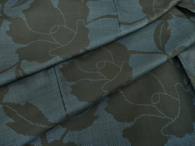 平和屋着物○本場大島紬 7マルキ 草花文 正絹 逸品 DAAS3828ps - メルカリ