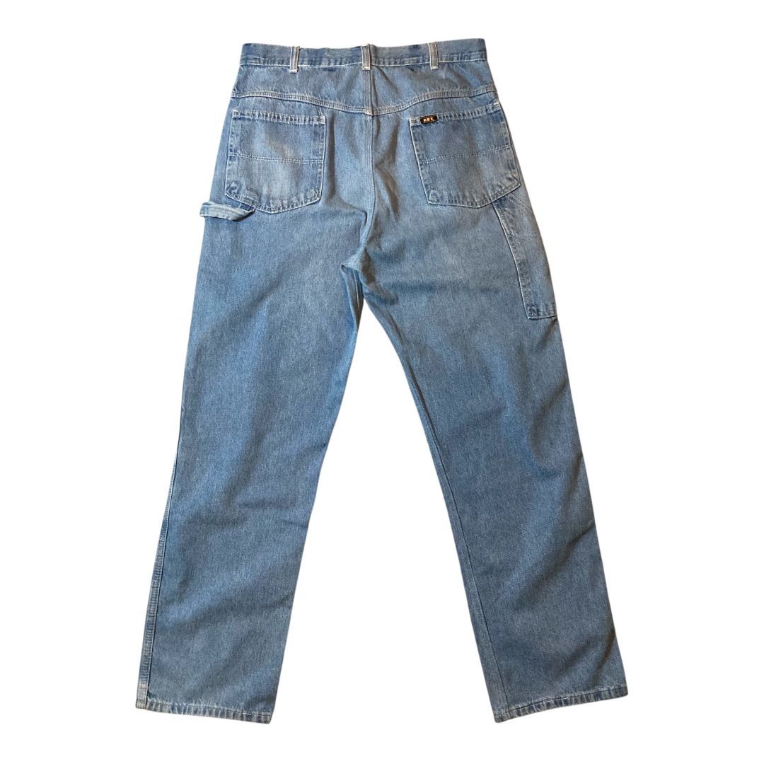 80s Key TALONZIP ペインターパンツ デニム ワークパンツ 80s〜 KEY denim painter pants TALON ZIP / 80年代製 キー デニム