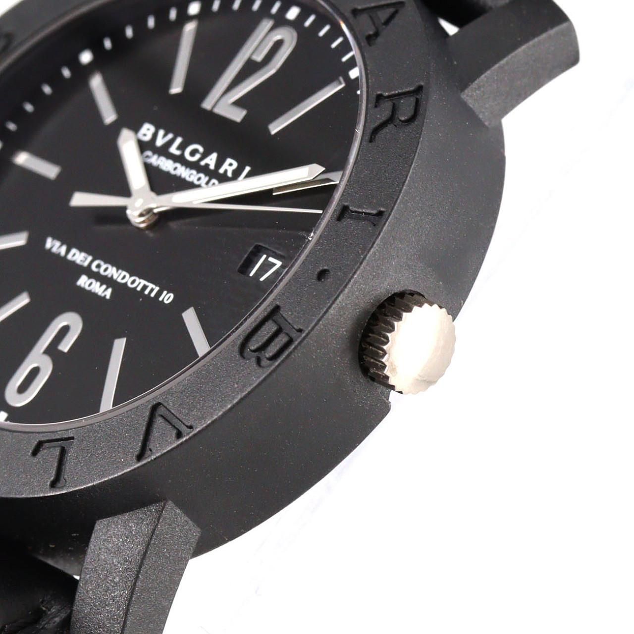  ブルガリ ブルガリブルガリカーボンゴールド BB 40 CL カーボン 自動巻 その他 時計