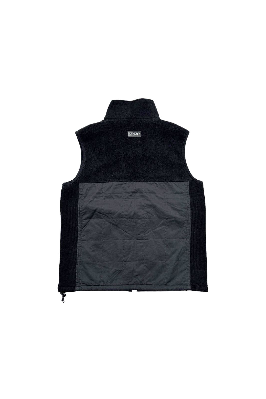 KENZO GOLF vest ケンゾーゴルフ ベスト ブラック サイズ1 フリース ダウン ヴィンテージ 6 - メルカリ