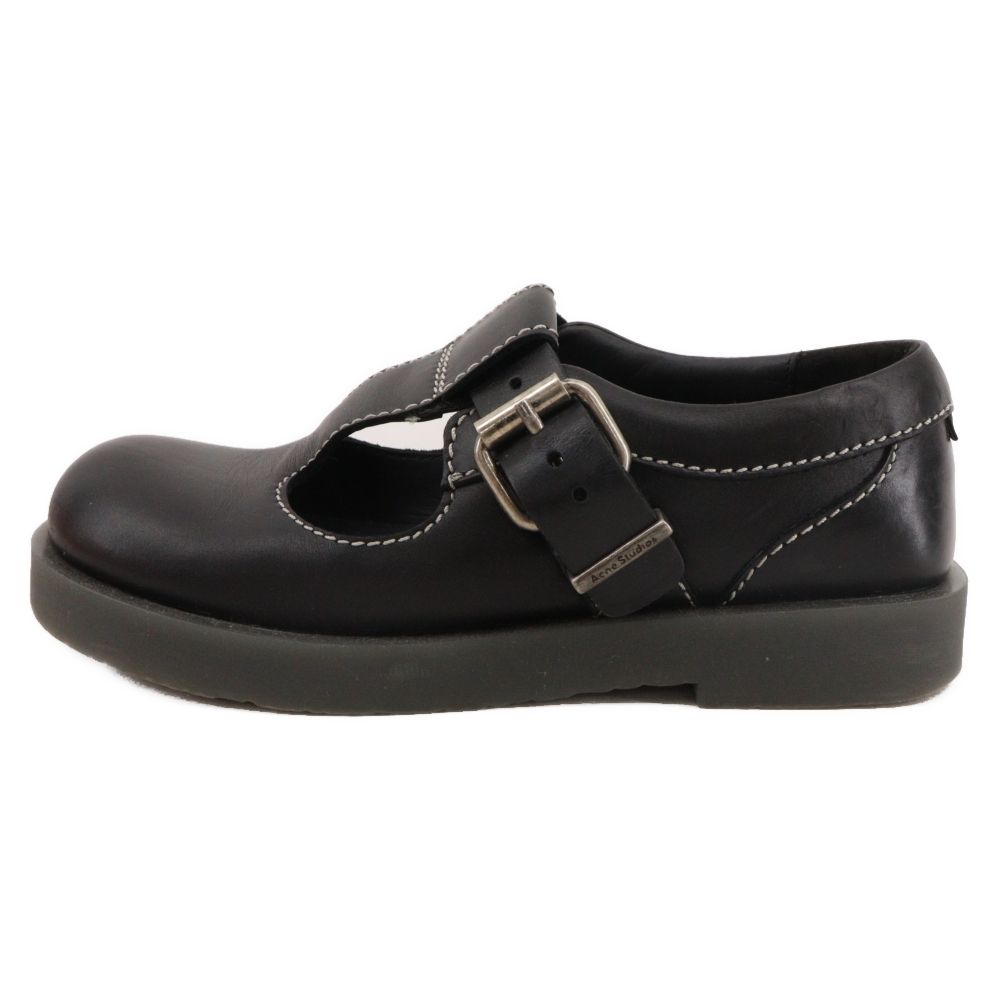 Acne Studios ドレスシューズ/ローファー 黒 0450325A0058 Acne Studios(アクネストゥディオス)のレディース ローファー