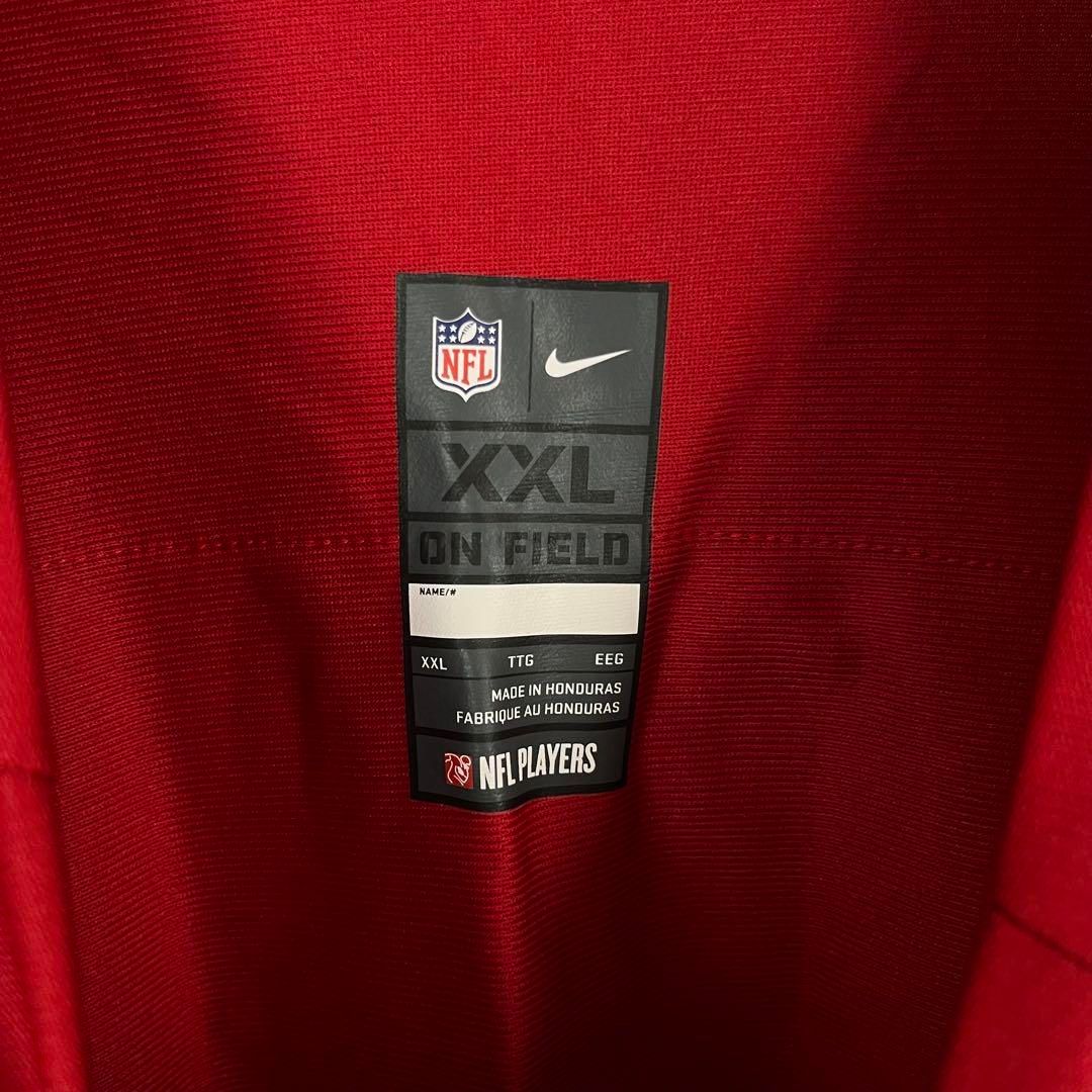 NFL × NIKE ナイキ 49ERS アメフト ゲームシャツ ユニフォーム - メルカリ