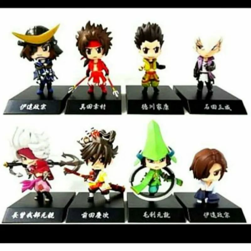 戦国BASARA 三寸武将コレクション 壱 アニメイト限定BOX (全8種セット 