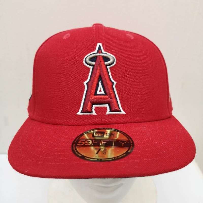 59FIFTY ニューエラ　エンゼルス　大谷翔平　7 3/8 楽天市場】MLB 大谷翔平 エンゼルス キャップ サイン刺繍 50th