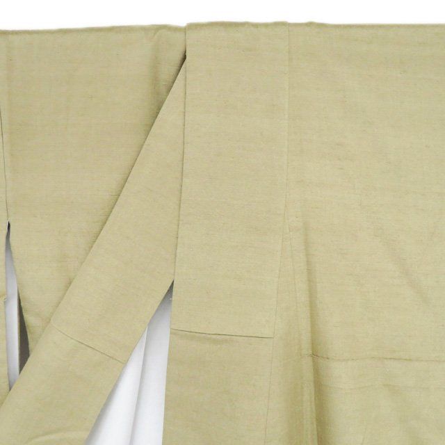 奥順 結城紬 袷　池田重子の色　チョコレートブラウン 刺繍紋 証紙付き 奥順 結城紬 袷 池田重子の色 チョコレートブラウン 刺繍紋 証紙