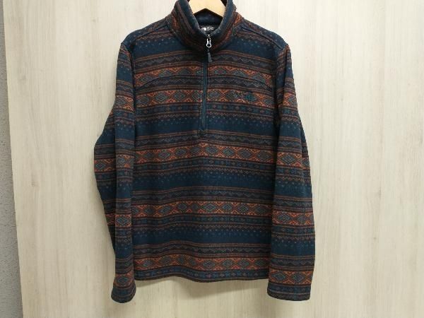 THE NORTH FACE ザ・ノース・フェイス ジャケット メンズフリース NF0A37KC サイズ M / ネイビー・オレンジ模様 冬