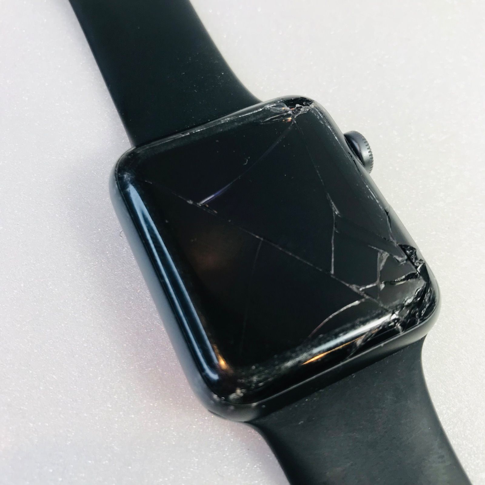 Apple Watch 42mm 繝悶Λ繝�繧ｯ 繧ｸ繝｣繝ｳ繧ｯ 繝｡繝ｫ繧ｫ繝ｪShops