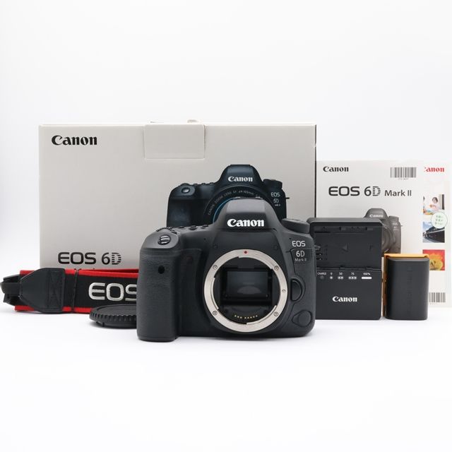 Canon EOS 6D Mark II ボディ｜元 き シャッター数22 677枚｜フルサイズ入門に最適な高コスパモデル