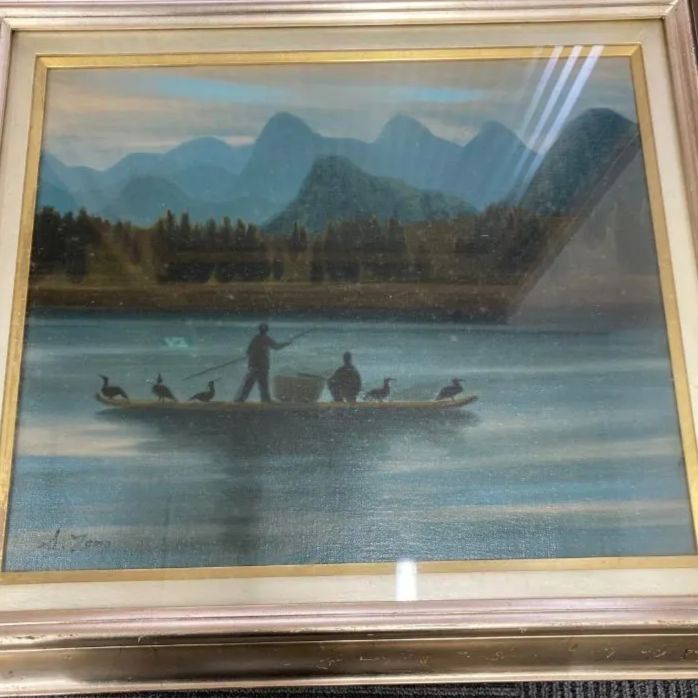 山茂 Yama Shigeru 画家 鵜飼 漁師 S. Yama 作 - メルカリ 山茂 Yama Shigeru 画家 鵜飼 漁師 S. Yama 作 - メルカリ