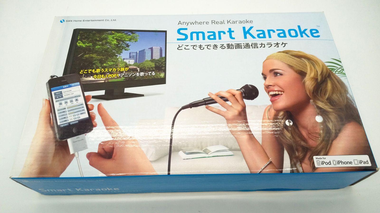 Smart Karaoke スマートカラオケ SK-0001｜iPhone/iPad対応・TV接続 