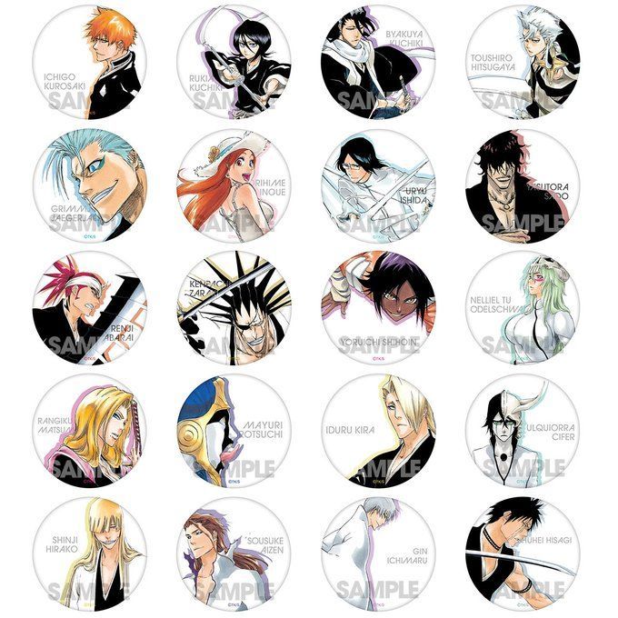 【本日限定価格】BLEACH 原画展 缶バッジ 市丸ギン 20点 本日限定価格】BLEACH 原画展 缶バッジ 市丸ギン 20点 Amazon.co