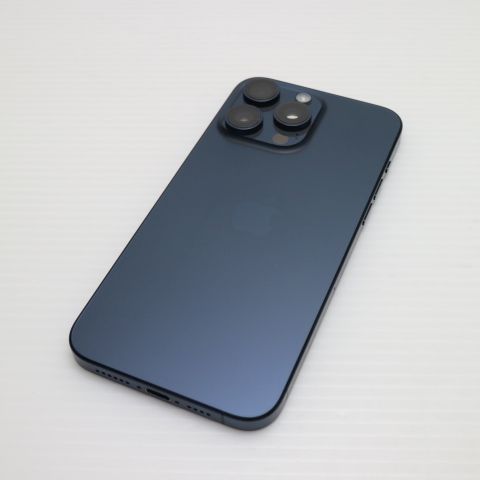 新品同様 SIMフリー iPhone15 Pro Max 512GB ブルーチタニウム
