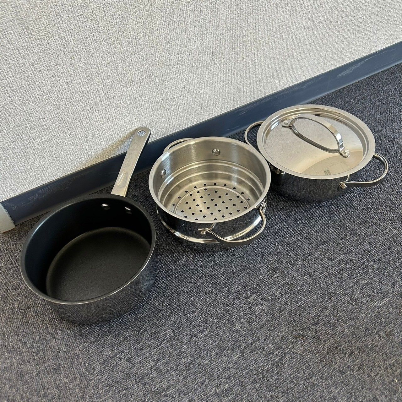 マイヤー MEYER ナイス4ピースセット 18cm ガス火 IH対応 ソテーパン