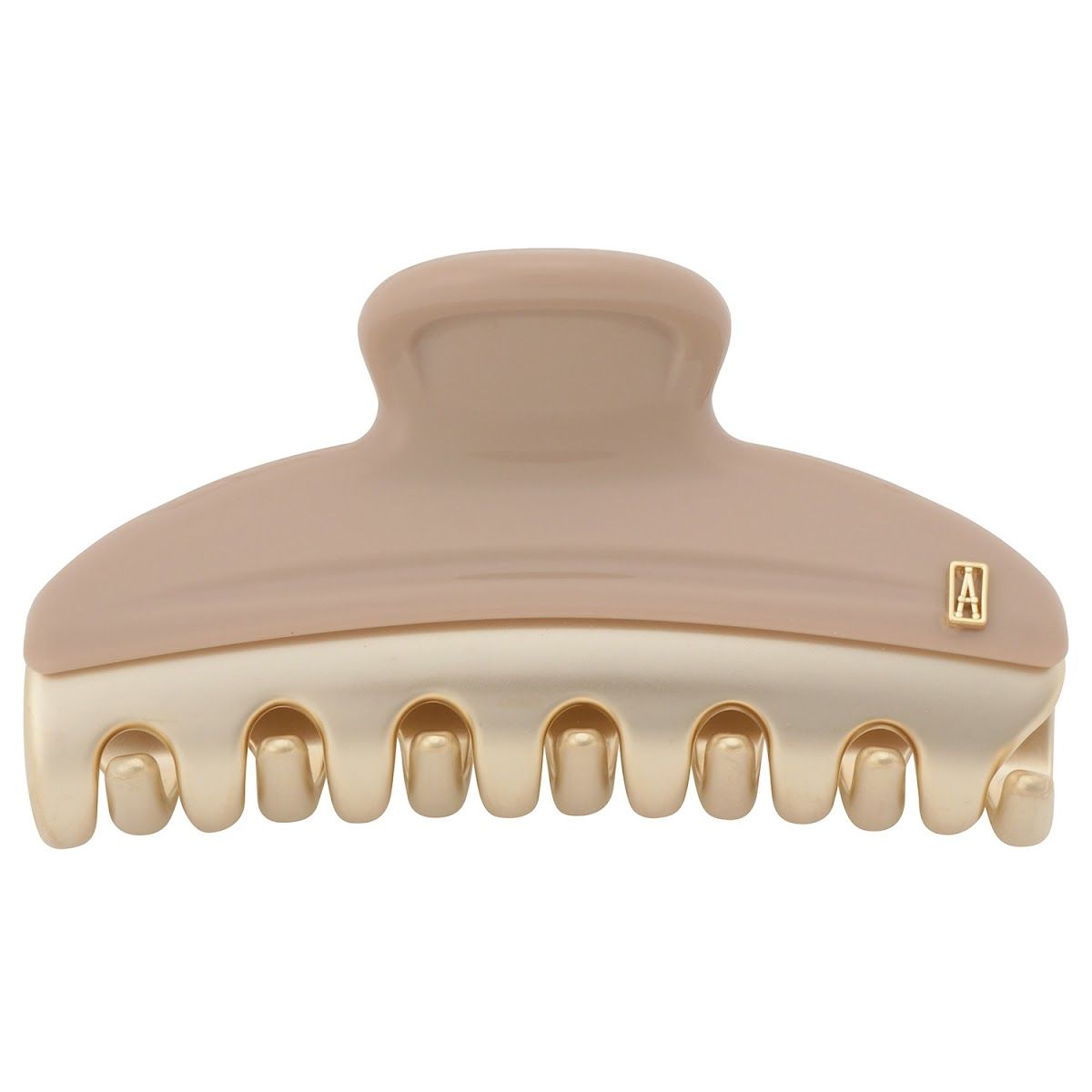 アレクサンドル ドゥ パリ ALEXANDRE DE PARIS クリップ ICCM-15571-02 S5 ahal00019l PINCE VENDOME CLIP M 7.5CM ヴァンドーム Mサイズ ヘアクリップ 髪留め レディース ベージュ