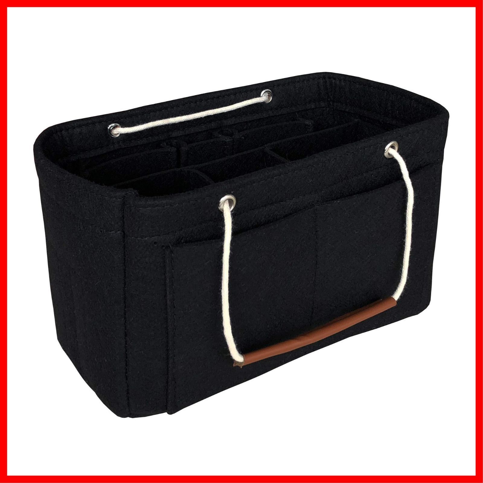 【人気商品】bag in 化粧ポーチ付き bag 自立 organizer フェルト insert 軽量 インバック バックインバック トート [APSOONSELL] バッグインバッグ
