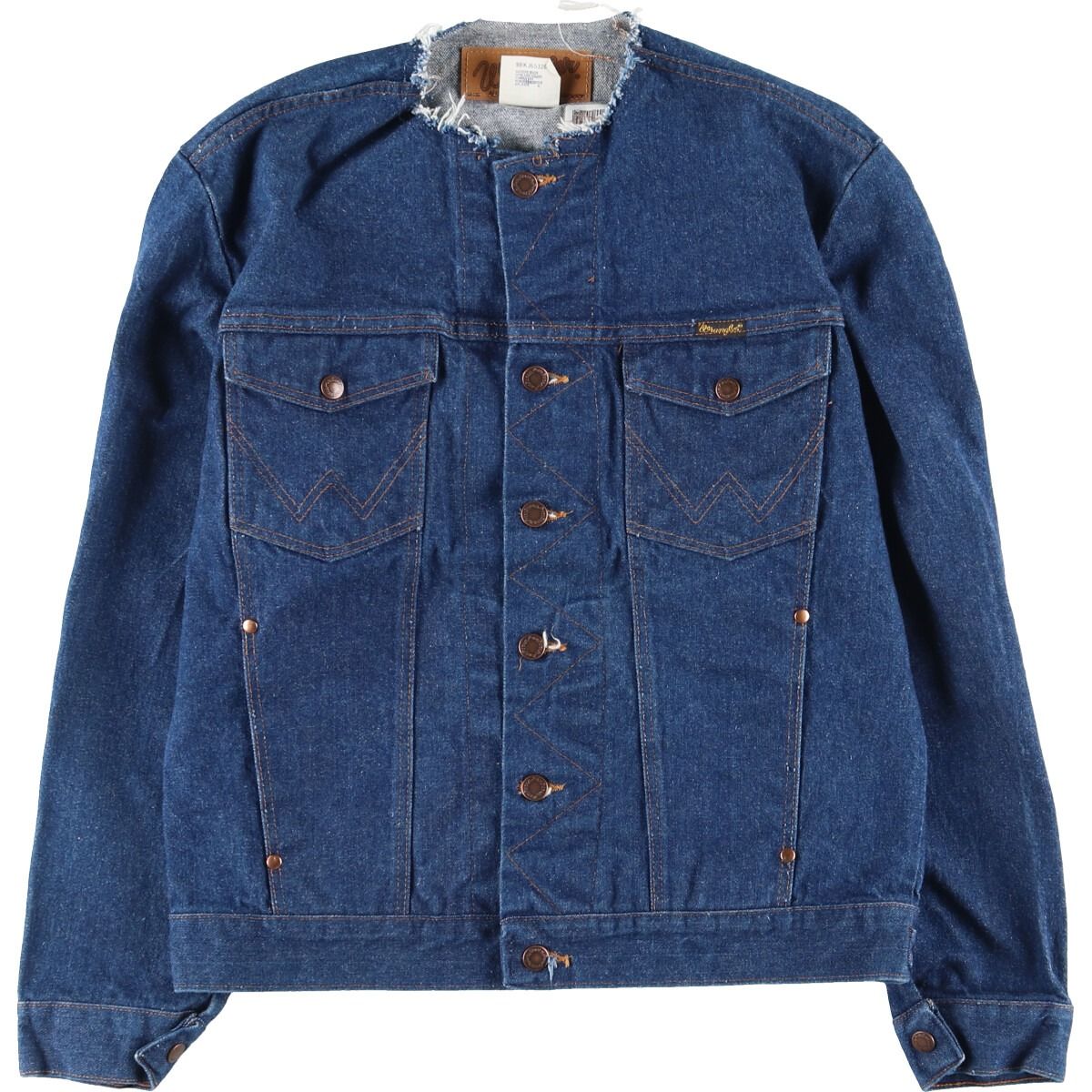 Wrangler デニムジャケット 古着 90年代 ラングラー Wrangler 74140NV デニムジャケット Gジャン