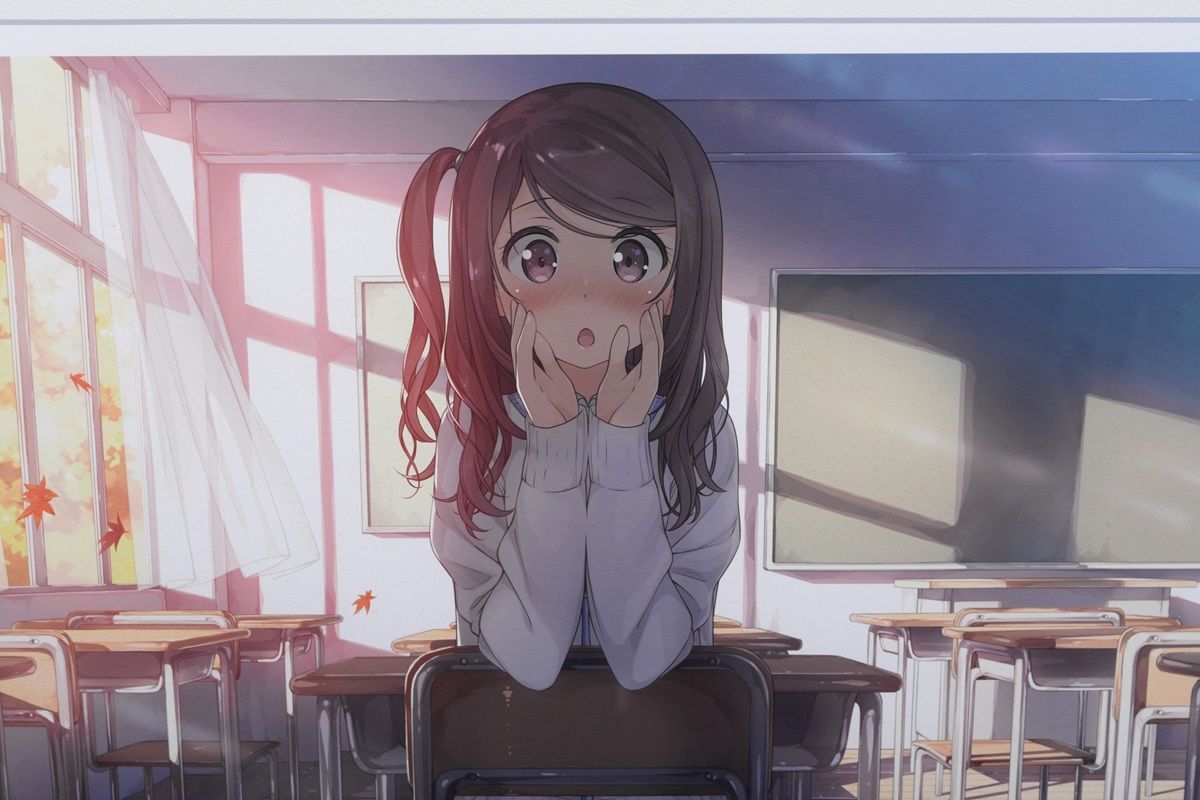 カントク】 「放課後だけの席替え」 版画 アールジュネス