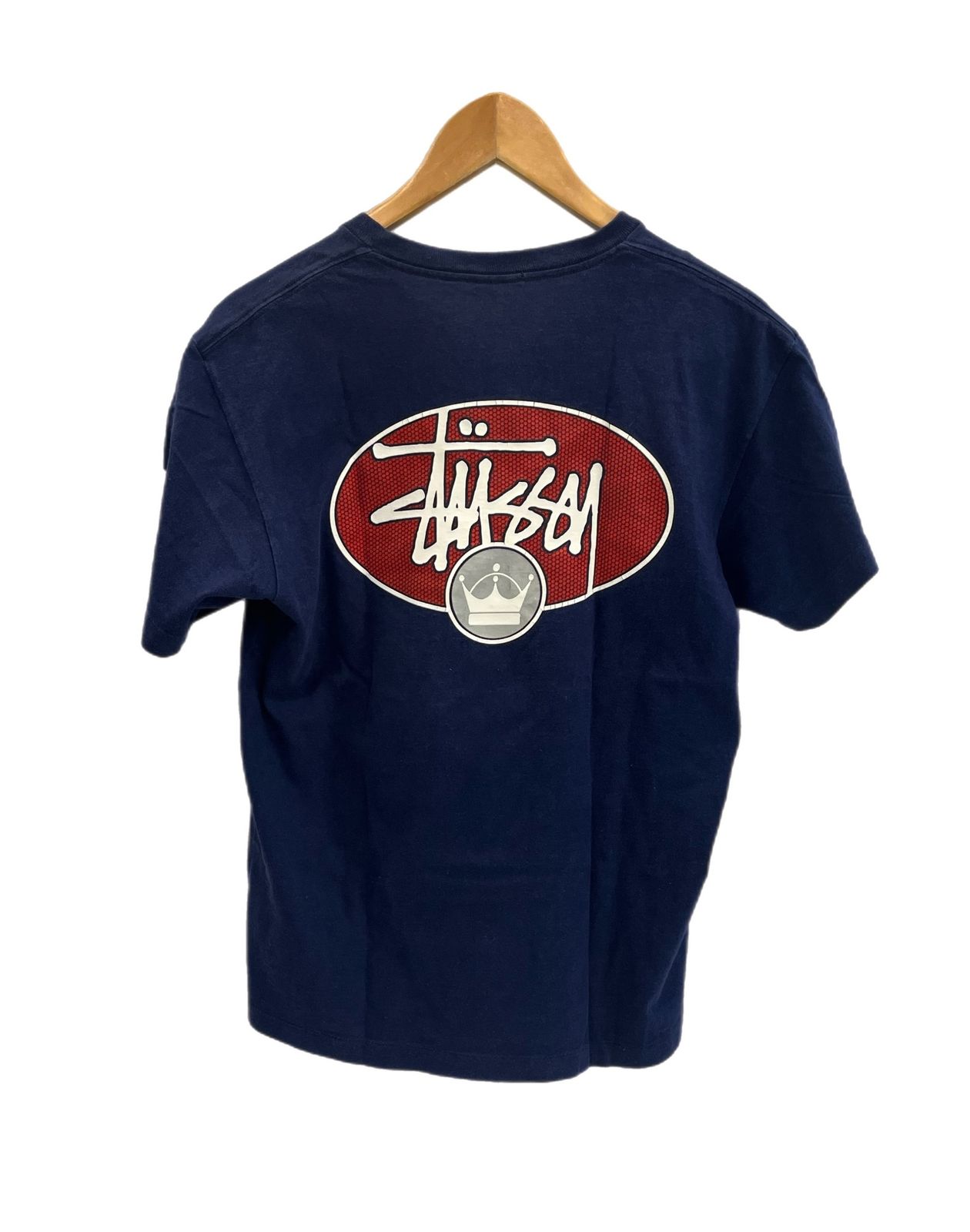Old Stussy 紺タグ　90s 00s Yankees ロゴ 激レア old stussy tシャツ 紺タグ シングルステッチ ヤンキース