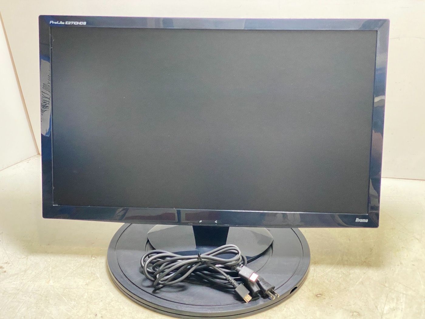 iiyama 27インチワイド液晶ディスプレイ 1920×1080 3系統入力装備 USBハブ搭載 マーベルブラック PLE2710HDS-B1