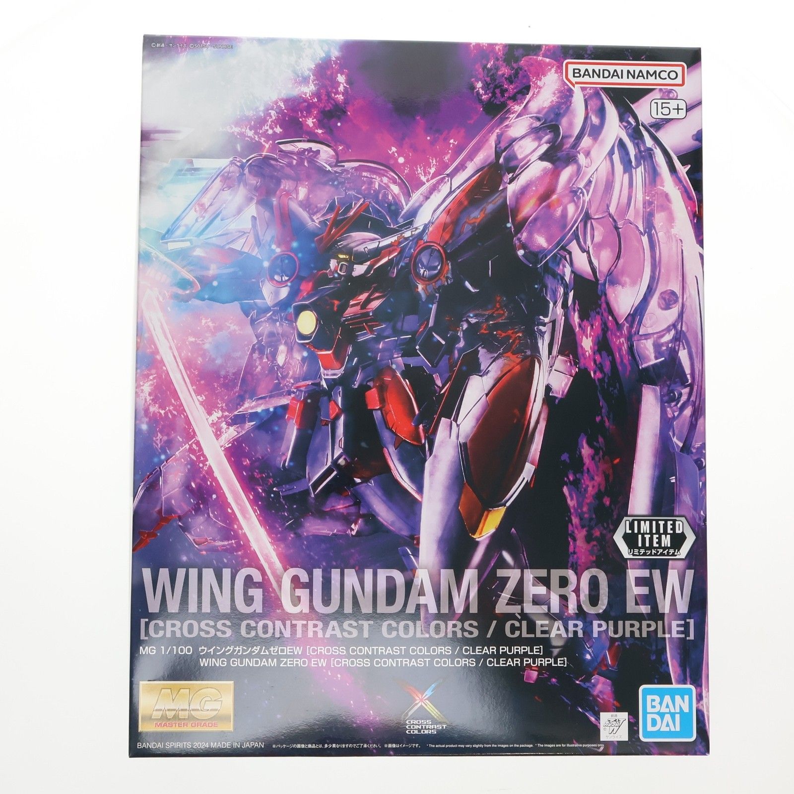 イベント MG 1|100 XXXG-00W0 ウイングガンダムゼロ EW CROSS CONTRAST COLORS|CLEAR PURPLE 新機動戦記ガンダムW Endless Waltz ウイング エンドレスワルツ プラモデル 5066537