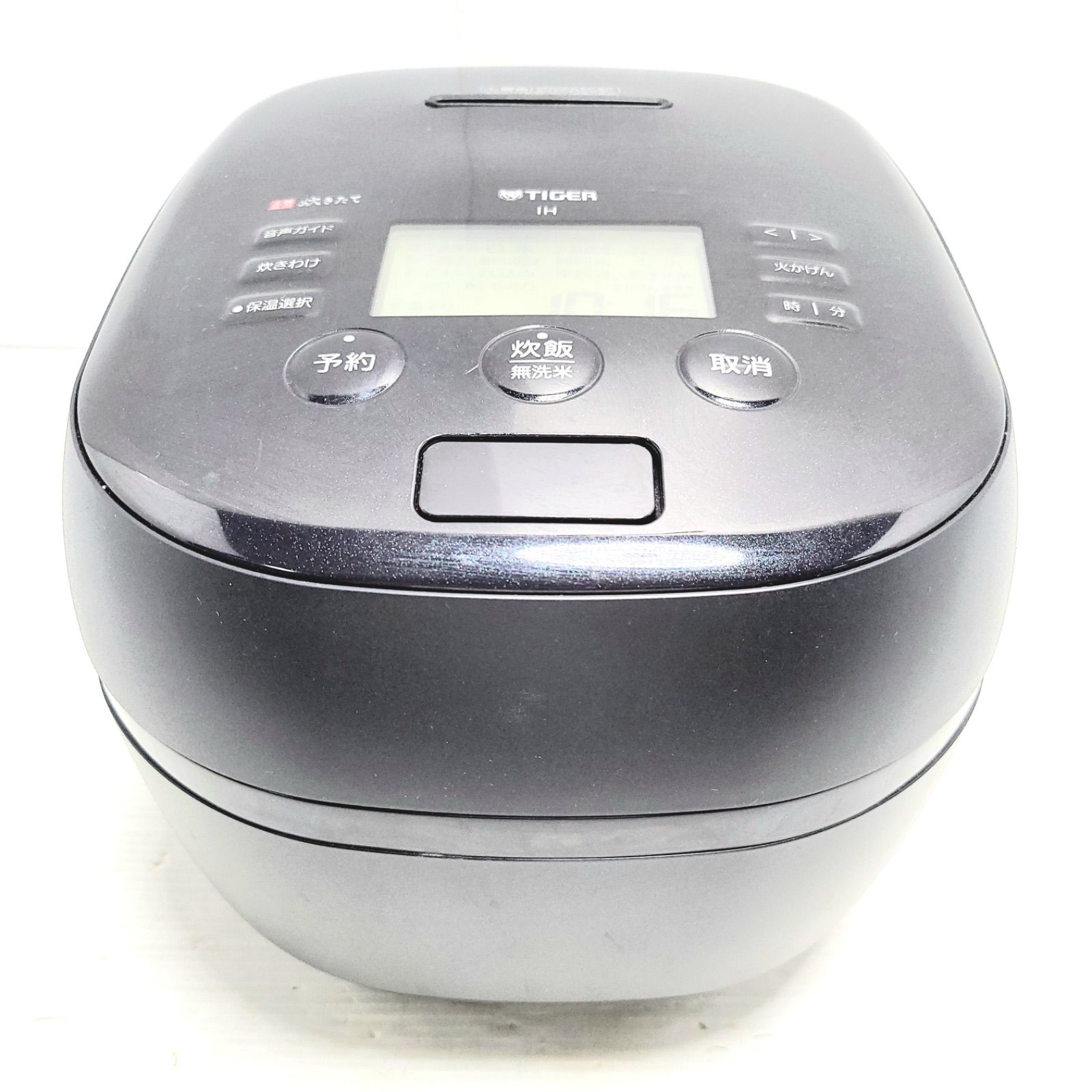 タイガー魔法瓶 炊飯器 5.5合 ご泡火炊き マットブラックJPH-J10NKM 22年製