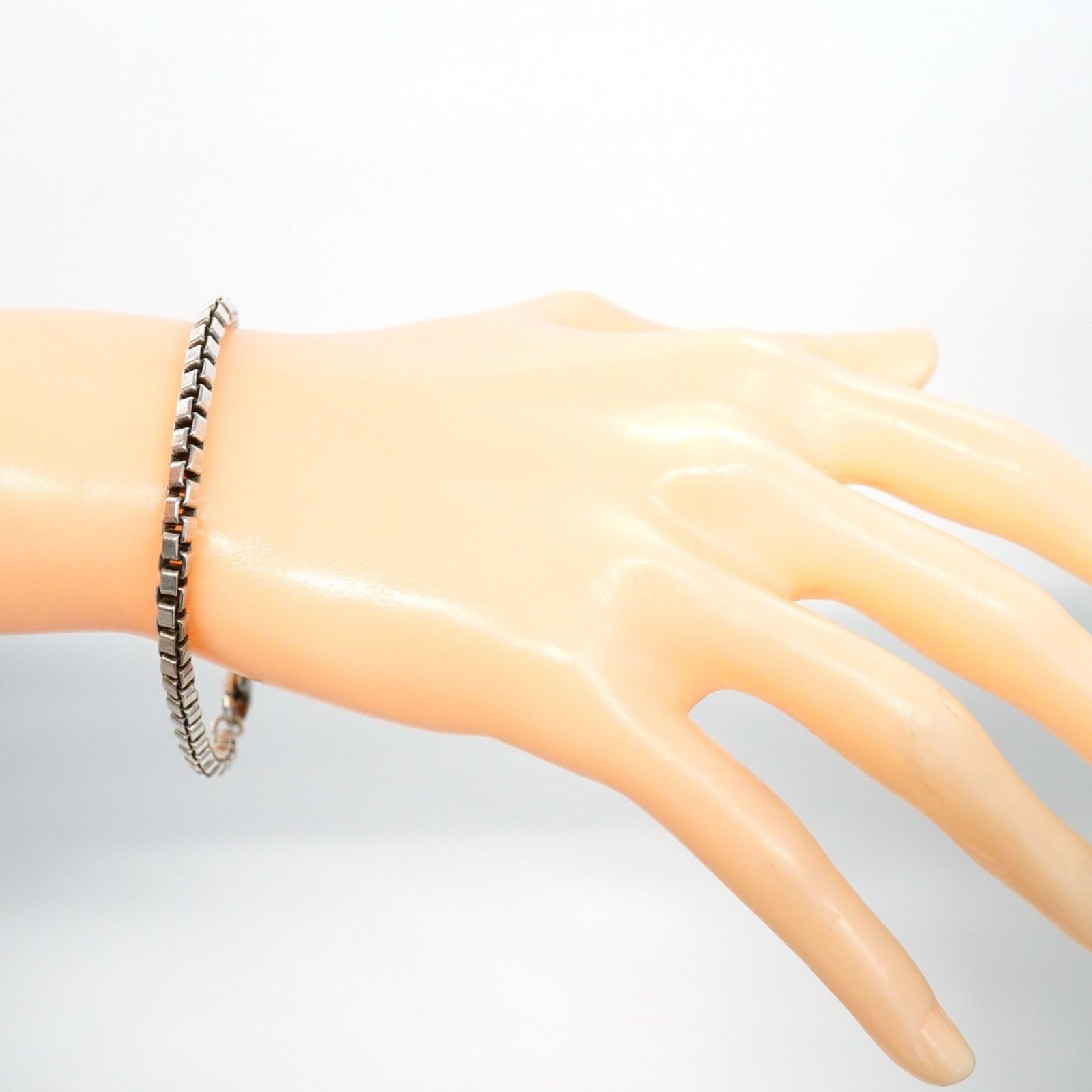 【美品】Tiffany ティファニー ベネチアン ブレスレット シルバー Tiffany&Co ティファニー ベネチアンブレスレット シルバー925