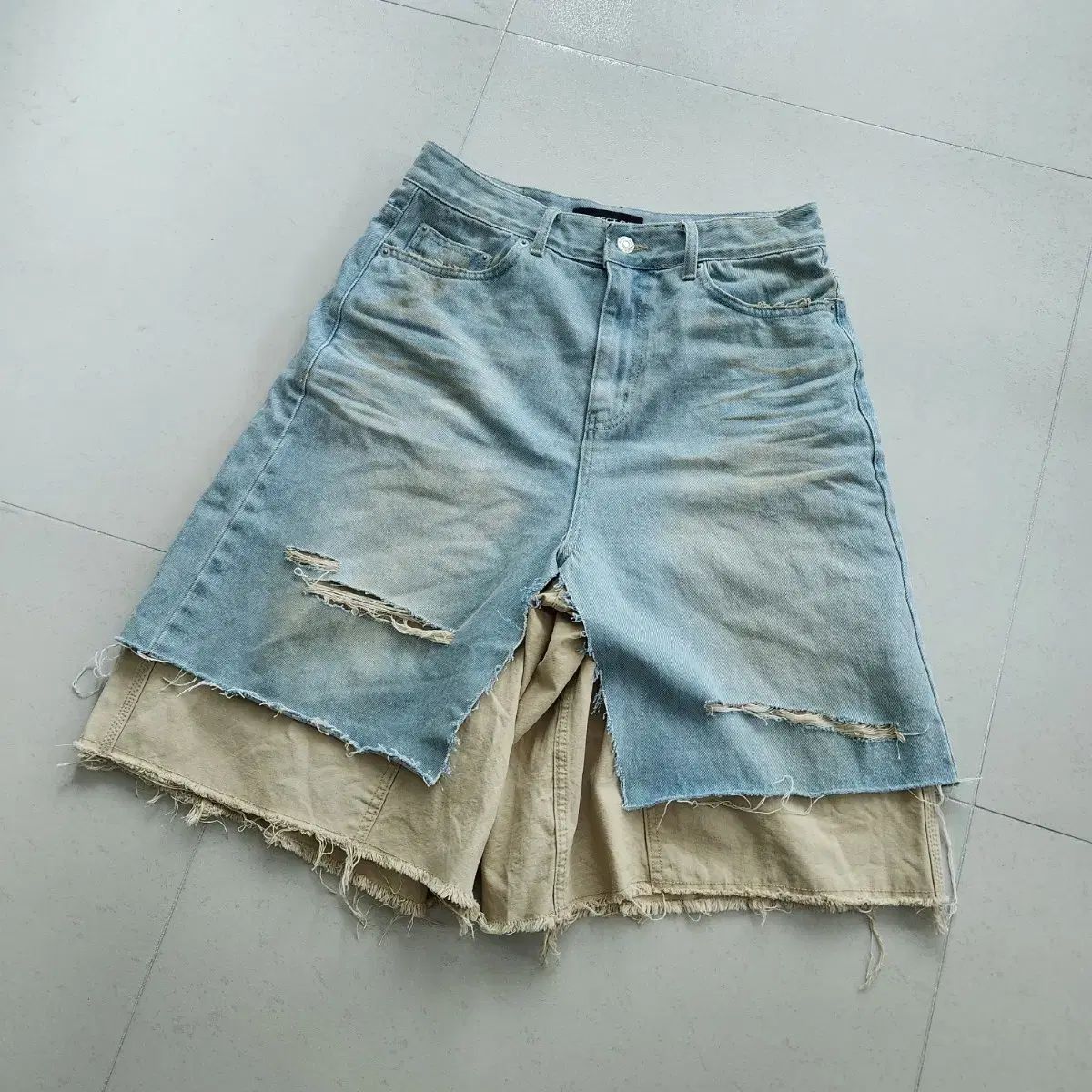 PROJECT G/R デニムショートパンツ