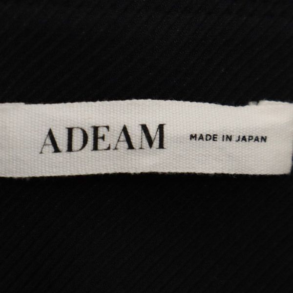 アディアム フレア ショートパンツ 0 ブラック ADEAM 日本製