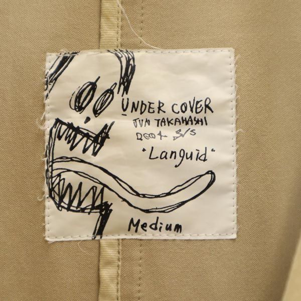 アンダーカバー トレンチコート M ベージュ UNDERCOVER メンズ 【中古