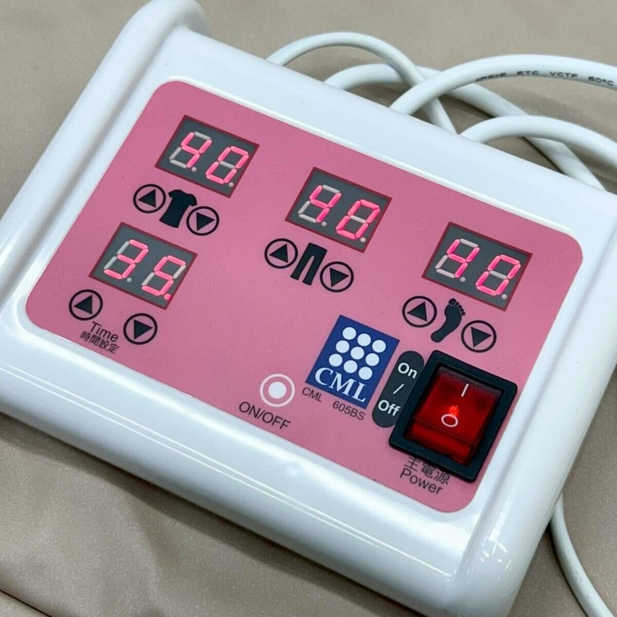 セラミックヒートマット CML605BS 3つ折タイプ 業務用 エステ ボディケア WWW_KANDAIZUMI_COM